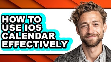 How to Use Ios Calendar Effectively - Step by Step