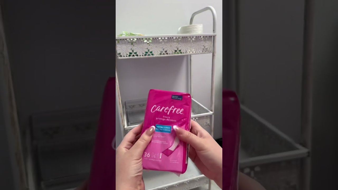 Menstruation Station Restock Restockasmr Satisfyingsounds Bathroomrestock