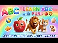 Learn ABC for Kids | A to Z Alphabet Vocabulary with Fun Animations 🍎🦁
