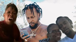 Queenie Confronted by Popcaan Mother After she CUSS him Off