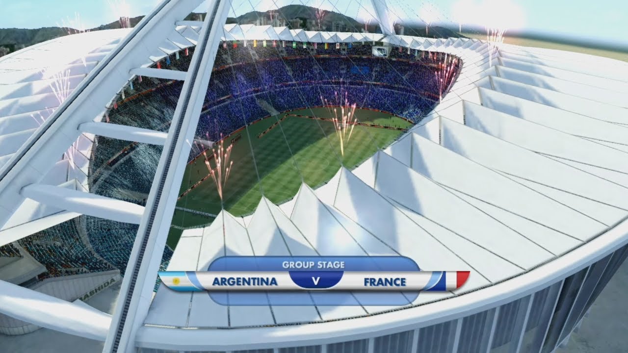 2010 FIFA World Cup South Africa PS3 - France Vs Argentina
