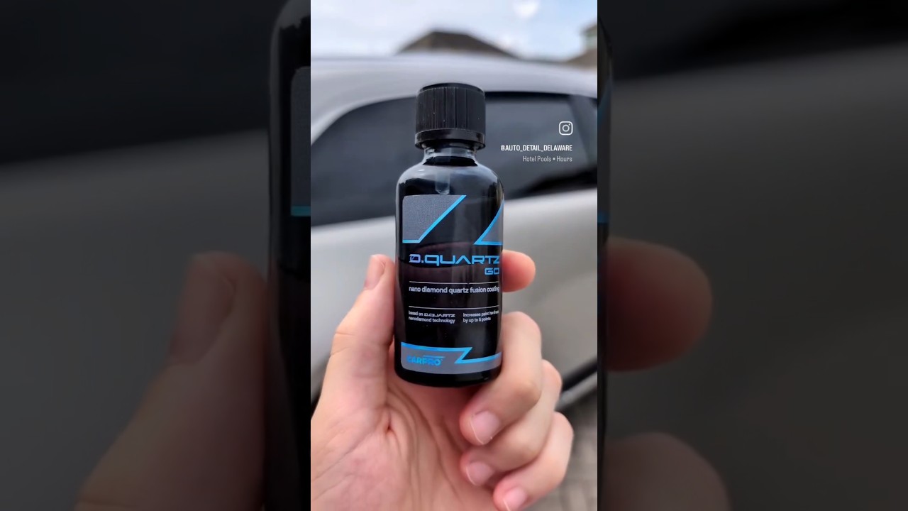 CARPRO D.QUARTZ ceramic coating applied to this '25 Mazda CX-90 