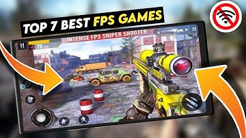 Top 7 Best FPS OFFLINE GAMES Of  2022! HIGH GRAPHICS! best fps games for low end mobile!