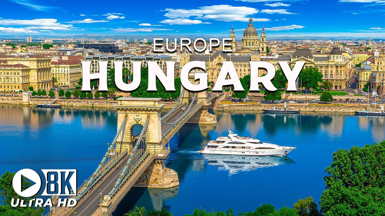 Hungary 8K UHD - Travel To The Best Places In Hungary with Relaxing Piano Music | 8K ULTRA HD