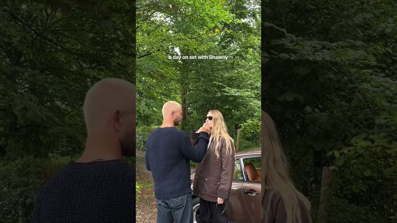 A little peek behind the scenes of our day with shawnysander 📹