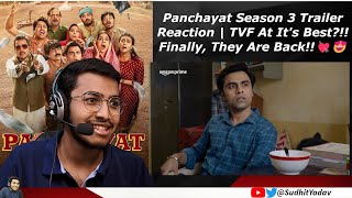 Panchayat Season 3 Trailer Reaction | They Are BACK!!! #Panchayat @TheViralFever