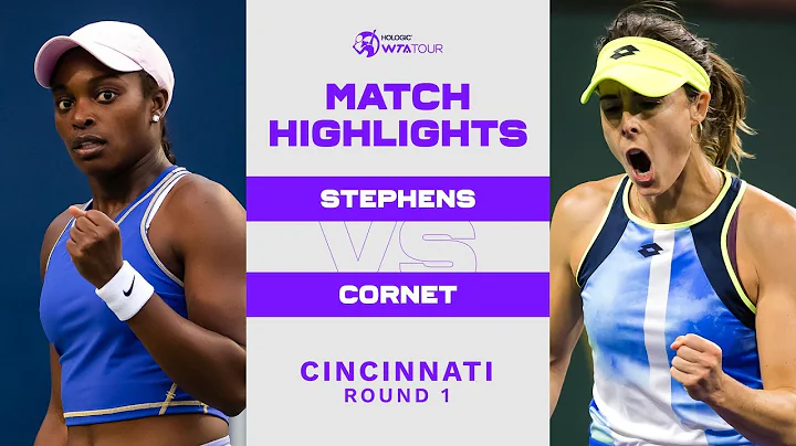 Sloane Stephens vs. Aliz Cornet | 2022 Cincinnati ...