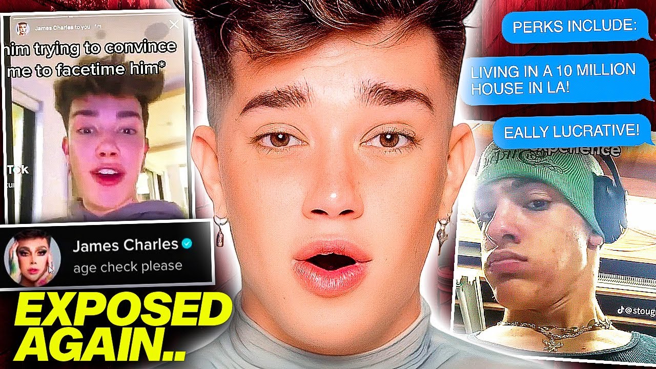 TikToker Reveals New Details About James Charles Predator Behavior..