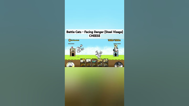 Battle Cats - Facing Danger (Steel Visage) CHEESE #battlecats #cheese #d_wayne_beat #shorts #games