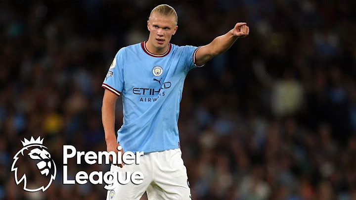 Erling Haaland's hat trick against Nottingham Forest | Premier League | NBC Sports