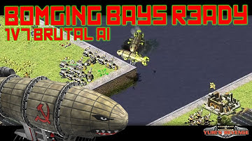 Kirov Reporting - 1v7 BRUTAL AI ( Command & Conquer - Yuri