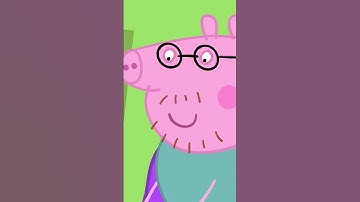 Peppa Scares Daddy Pig 🐷🐍 #shorts