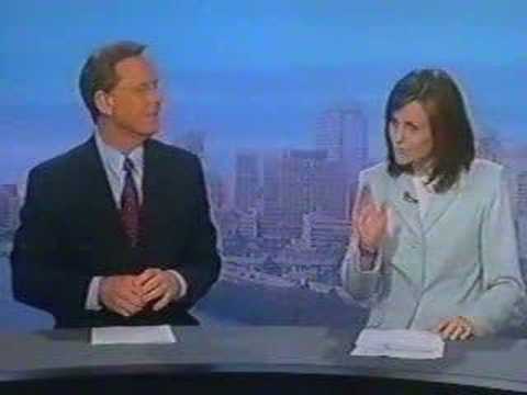 Newsreader blunder