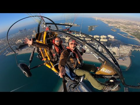 Xcitor Paramotor Tandem Flight with Skyhub Dubai