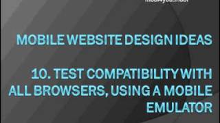 Mobile Website Design Ideas Port Macquarie