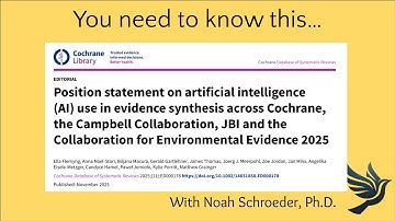 AI in Reviews, Meta-Analysis & Research Synthesis: You need to read this paper.