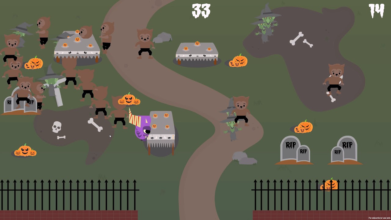 Spooky Conga Gameplay