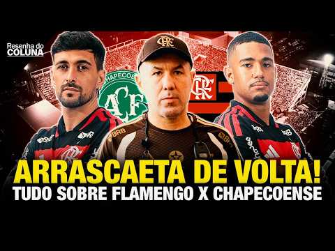 🔴 AO VIVO: TUDO SOBRE FLAMENGO X CHAPECOENSE, RETORNO DO BRASILEIRÃO 2026