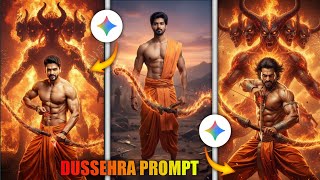 Google Gemini || Dussehra Photo Prompt || Dussehra Photo Editing Tutorial || #newprompt #edit  screenshot 5