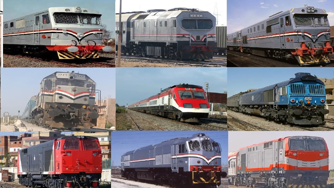 مزيكا القطارات واصوات جميع انواع قطارات سكك حديد مصر