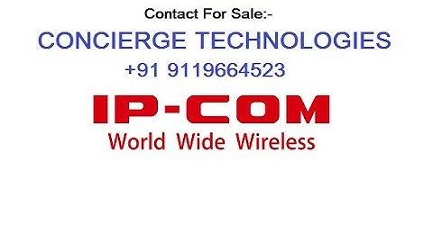 IP-Com EW9 Mesh Unboxing And Features Detail.