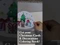 Christmas Cards and Decorations Coloring Book
