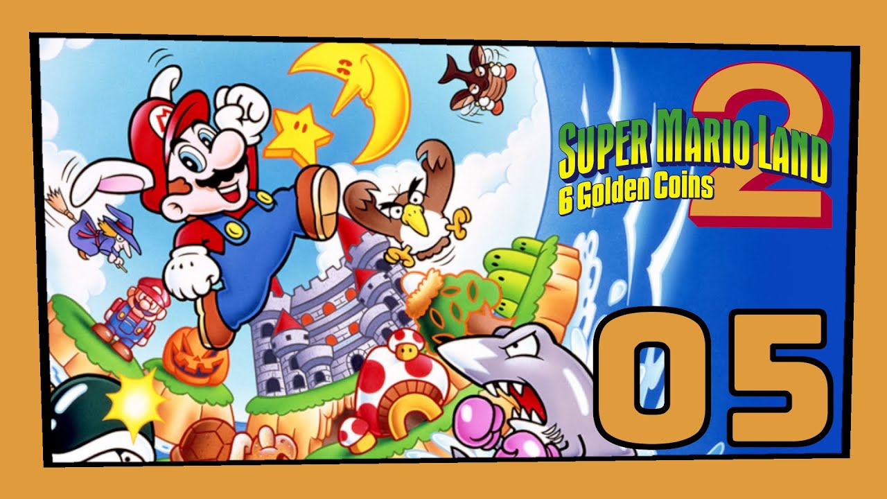 Let's Play FR | Super Mario Land 2 : 6 Golden Coins #05 | GAMEBOY