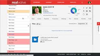 Realvolve CRM: Print to PDF