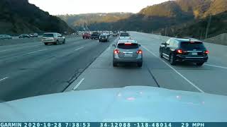 Dumb drivers in front of a Simi.