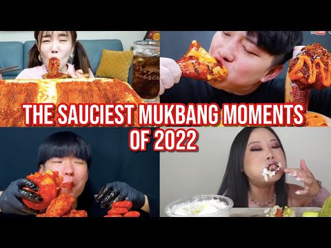 the SAUCIEST mukbang moments of 2022