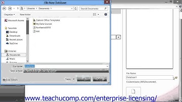 Microsoft Office Access Tutorial 2013 Databases 1.2 Employee Group Training