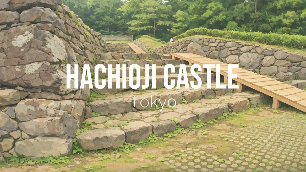 【4K】Hachioji Castle (Tokyo) / 八王子城 (東京)