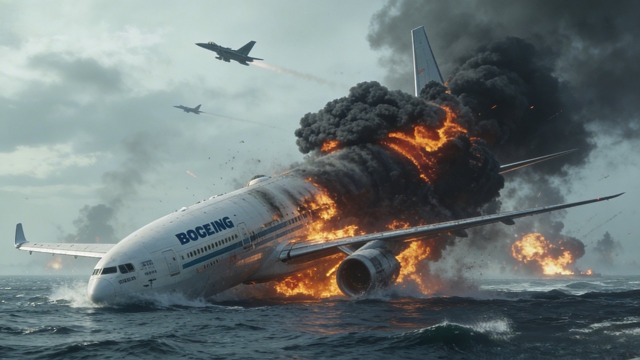 Самолет с президентом США и семью генералами стал объектом нападения российского Су-57: посмотрите,