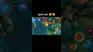 gusion vs sun 🔥 #gusion #mlbbshorts #breakthelimitts #mobilelegends