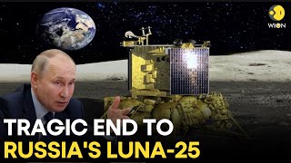 Luna-25 News LIVE: Russia's Luna-25 smashes into moon in failure, says Roscosmos | WION LIVE