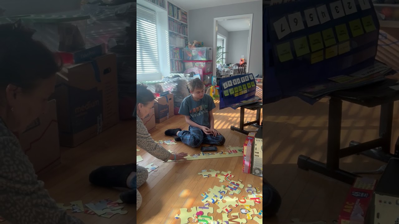 Аутизм: ABA: Головоломка #aba #аутизм #обучение #терапия #школа #жизнь