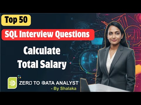 🚀 How to Calculate Total Salary of All Employees in MS SQL Server | SUM() Function Tutorial