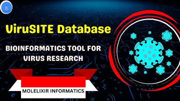 ViruSITE Database| BIOINFORMATICS TOOL FOR VIRUS RESEARCH| #virology #bioinformatics #virusite
