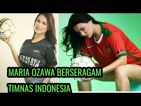 VIRAL... MARIA OZAWA BINTANG PORNO MENGENAKAN KOSTUM TIMNAS INDONESIA