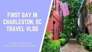 Charleston South Carolina Travel Vlog: Hampton Inn Hotel Review, King Street, Basic Kitchen & more!