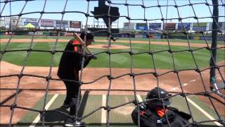 Dontrelle Willis Throws Simulated Game 4-19-13