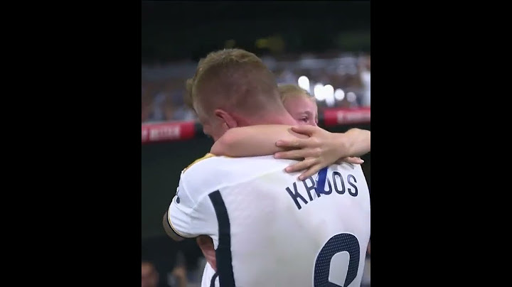 When Toni Kroos was emotional in his final LALIGA game ❤️