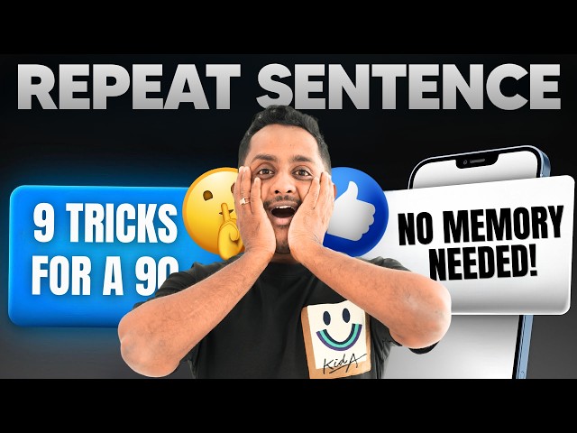 PTE Repeat Sentence – 9 Tricks to Score 90 (No Memorization)