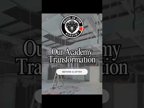 Our Jiu Jitsu Academy Transformation!