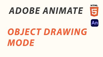 Adobe Animate CC - Object drawing mode - quick tutorial