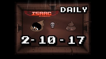 Cibino Plays The Binding Of Isaac:Afterbirth+: Daily challenge run 2/10/17💩