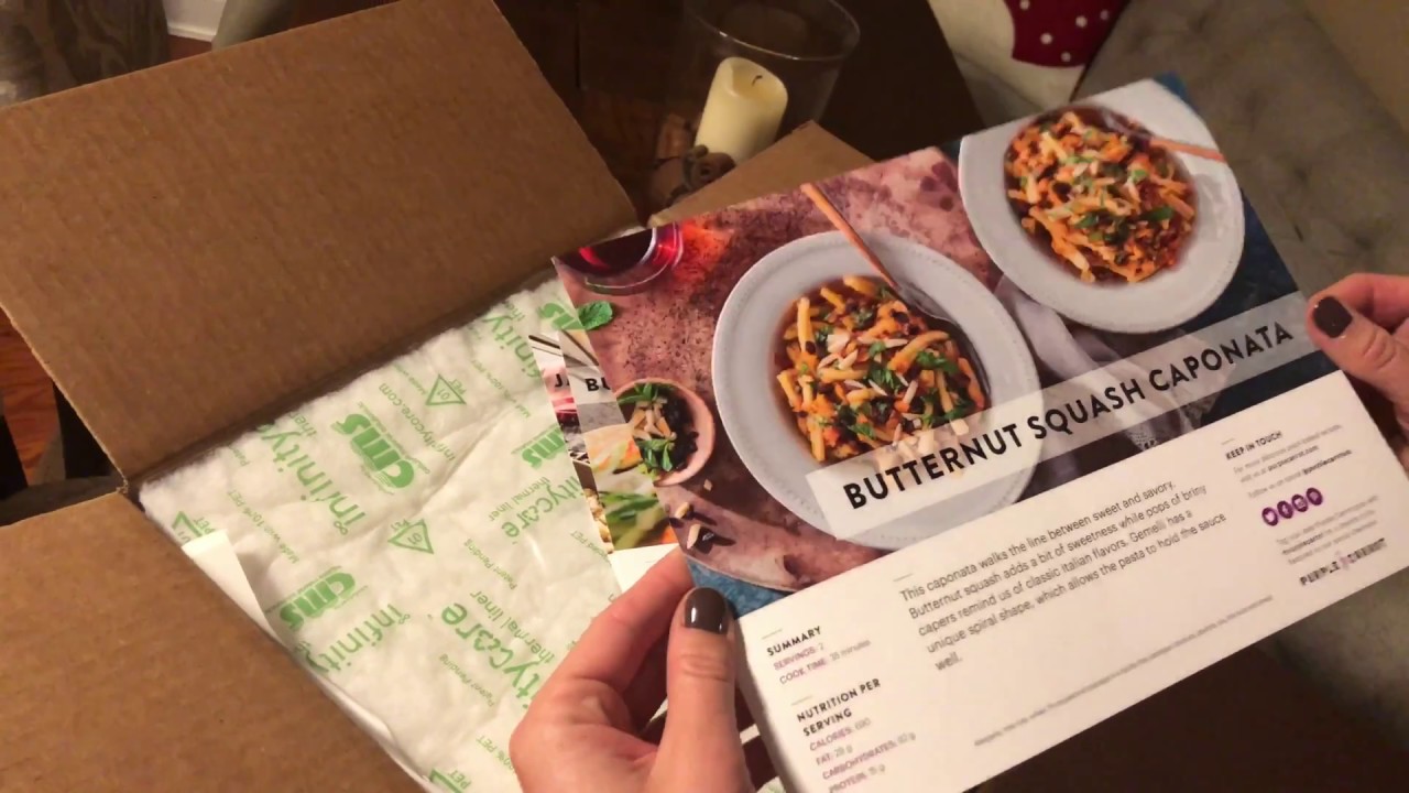 PURPLE CARROT UNBOXING