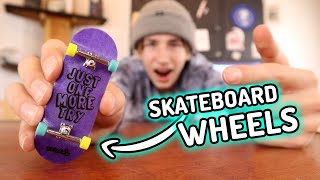 These Fingerboard Wheels Feel Like Real Skateboard Wheels??!