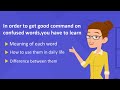 Words Often Confused - Part 1 | Placements,Gre and other competitive exams