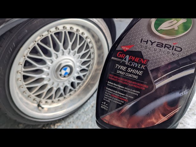 TW HS Acrylic tire spray coating.